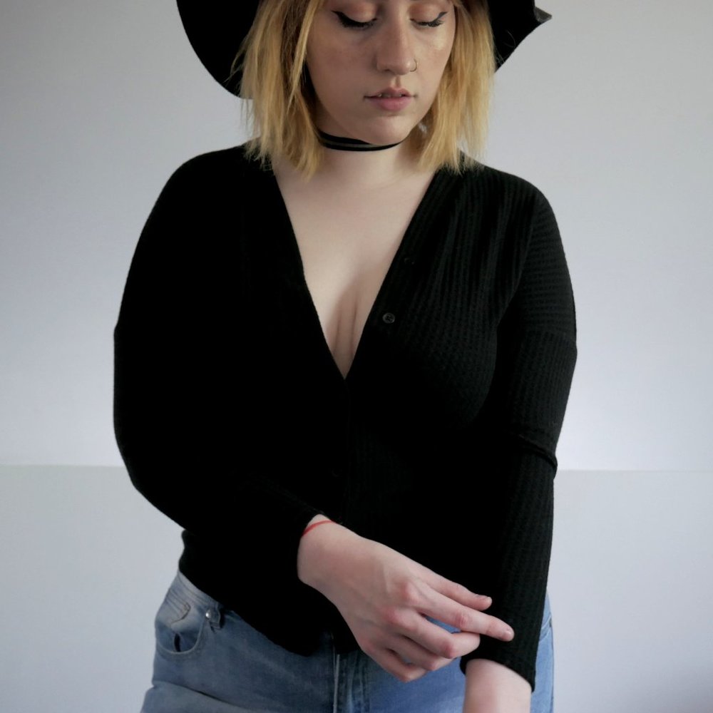 nwot art class waffle-knit cardigan 14/16